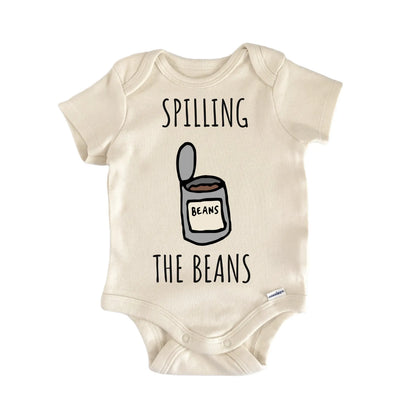 Spilling The Beans Vegetable Baby Gift Baby Bodysuit
