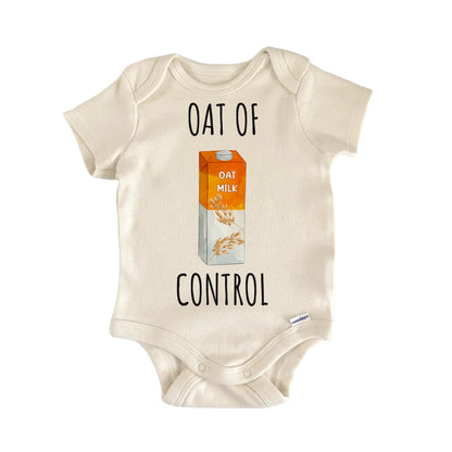 Oat Milk Dairy Drink Beverage Baby Gift Baby Bodysuit