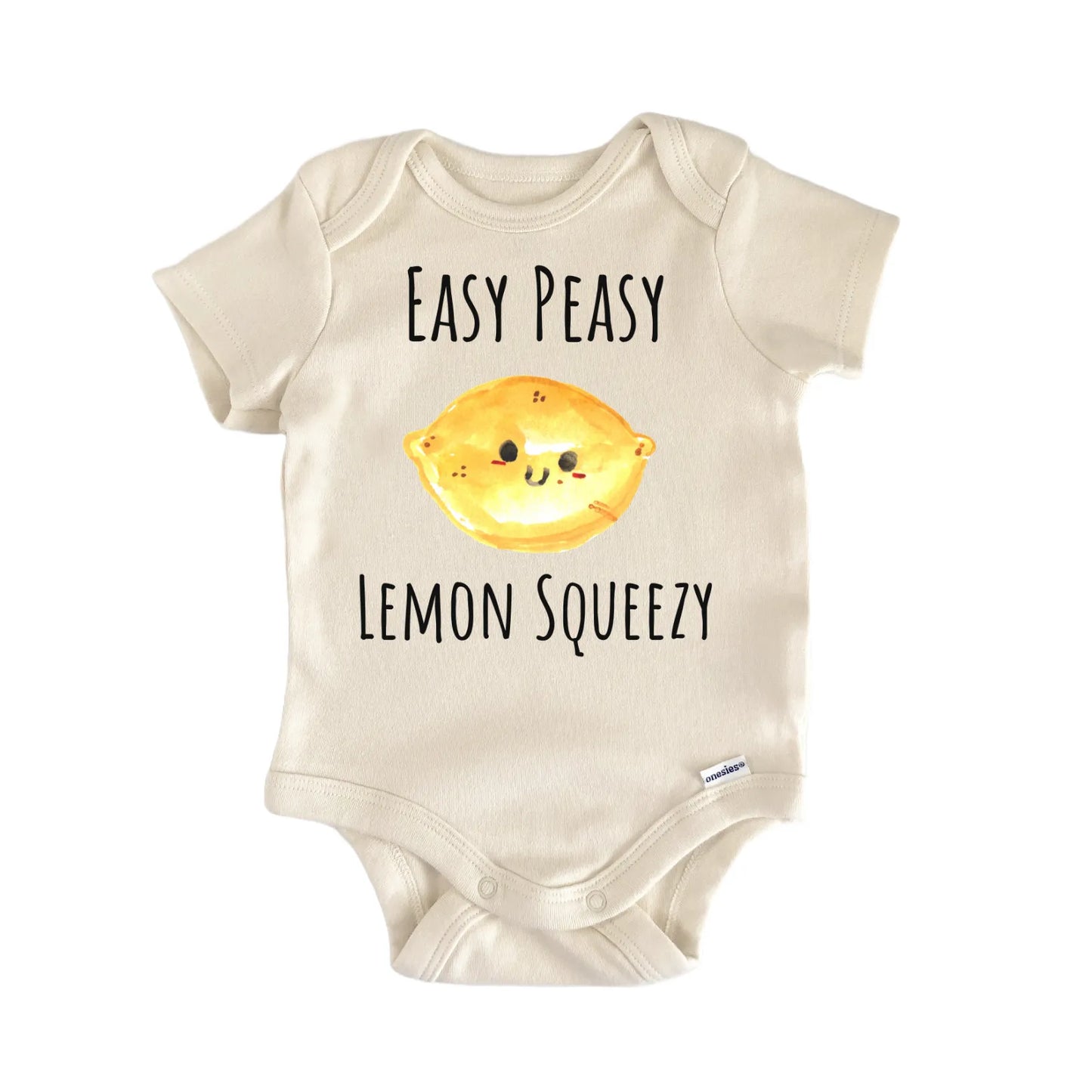 Easy Peasy Lemon Squeezy Fruit Baby Gift Baby Bodysuit