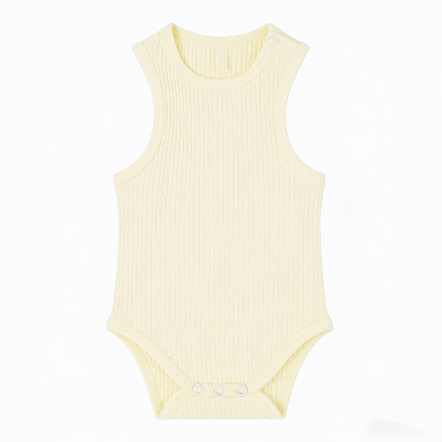 Baby Romper Knitted Ribbed Infant Onesie
