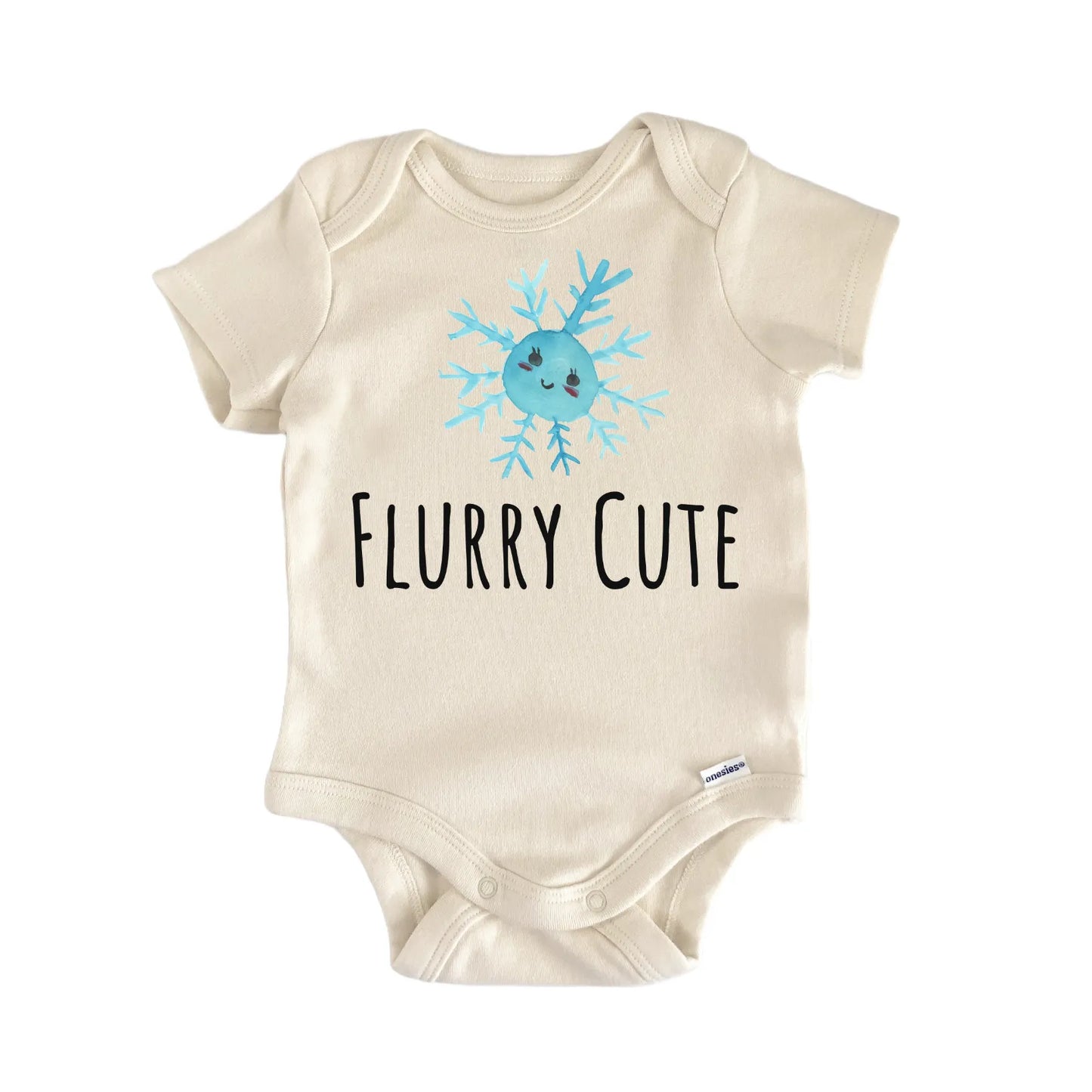 Snow Flurry Cute Winter Baby Gift Baby Bodysuit