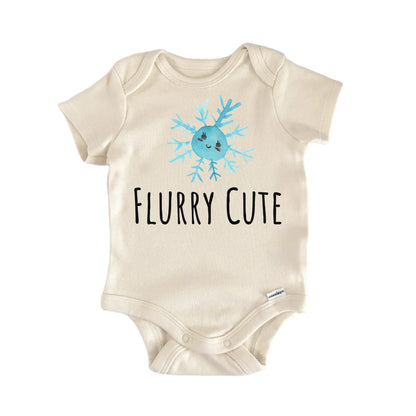 Snow Flurry Cute Winter Baby Gift Baby Bodysuit
