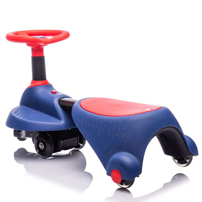 ToyRides Elite 6V Kids Ride On Electric Wiggle Car, for Kids aged 3+, Red & Blue