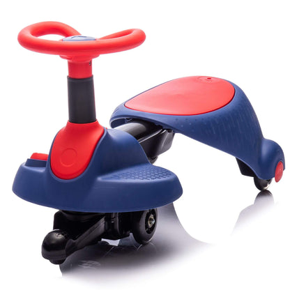 ToyRides Elite 6V Kids Ride On Electric Wiggle Car, for Kids aged 3+, Red & Blue