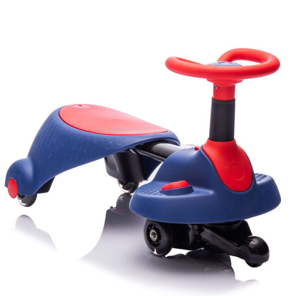 ToyRides Elite 6V Kids Ride On Electric Wiggle Car, for Kids aged 3+, Red & Blue