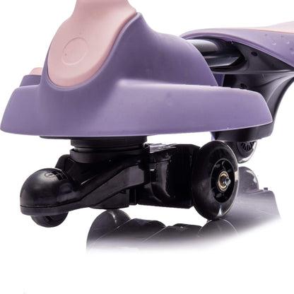 ToyRides Elite 6V Kids Ride On Electric Wiggle Car, for Kids aged 3+, Purple