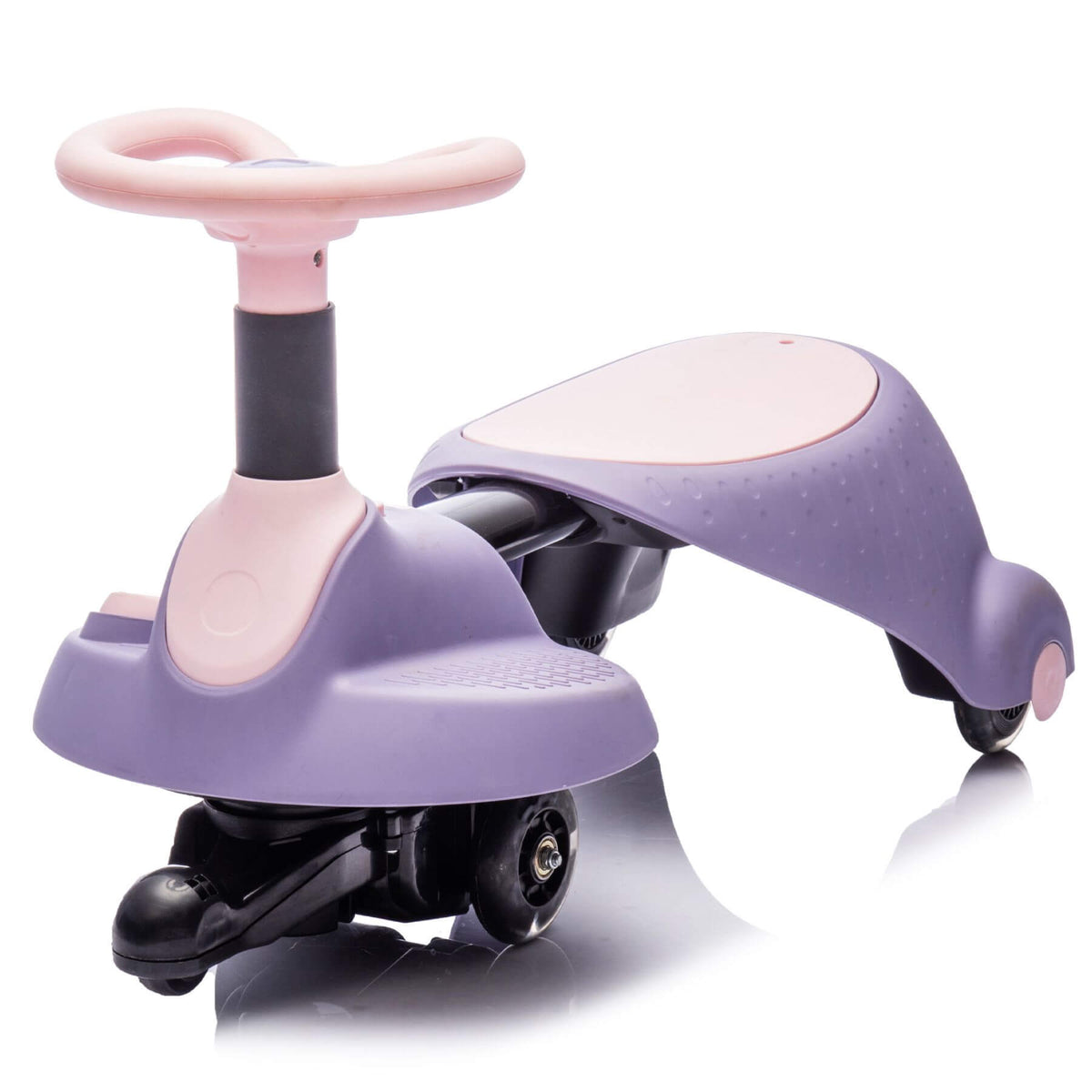 ToyRides Elite 6V Kids Ride On Electric Wiggle Car, for Kids aged 3+, Purple