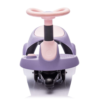 ToyRides Elite 6V Kids Ride On Electric Wiggle Car, for Kids aged 3+, Purple