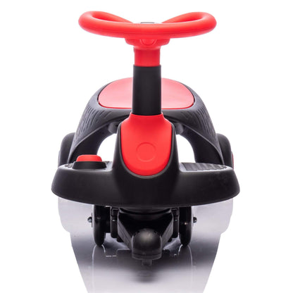 ToyRides Elite 6V Kids Ride On Electric Wiggle Car, for Kids aged 3+, Red & Black
