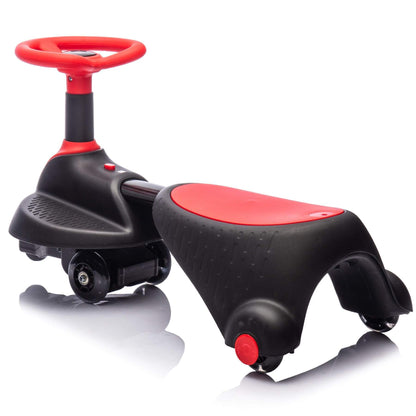 ToyRides Elite 6V Kids Ride On Electric Wiggle Car, for Kids aged 3+, Red & Black