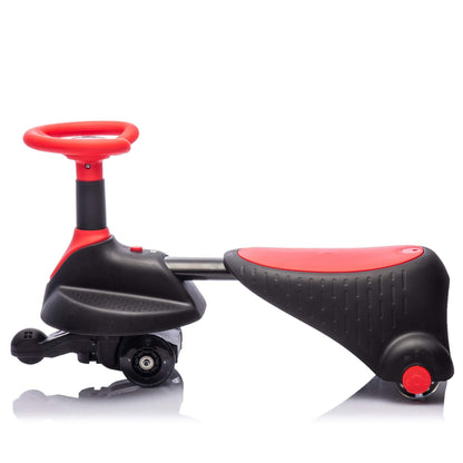 ToyRides Elite 6V Kids Ride On Electric Wiggle Car, for Kids aged 3+, Red & Black