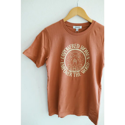 Empowered Women Empower the World Graphic T-Shirt for Adults