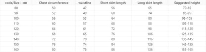 Girls French Sweet Umbrella Princess Dress Girls