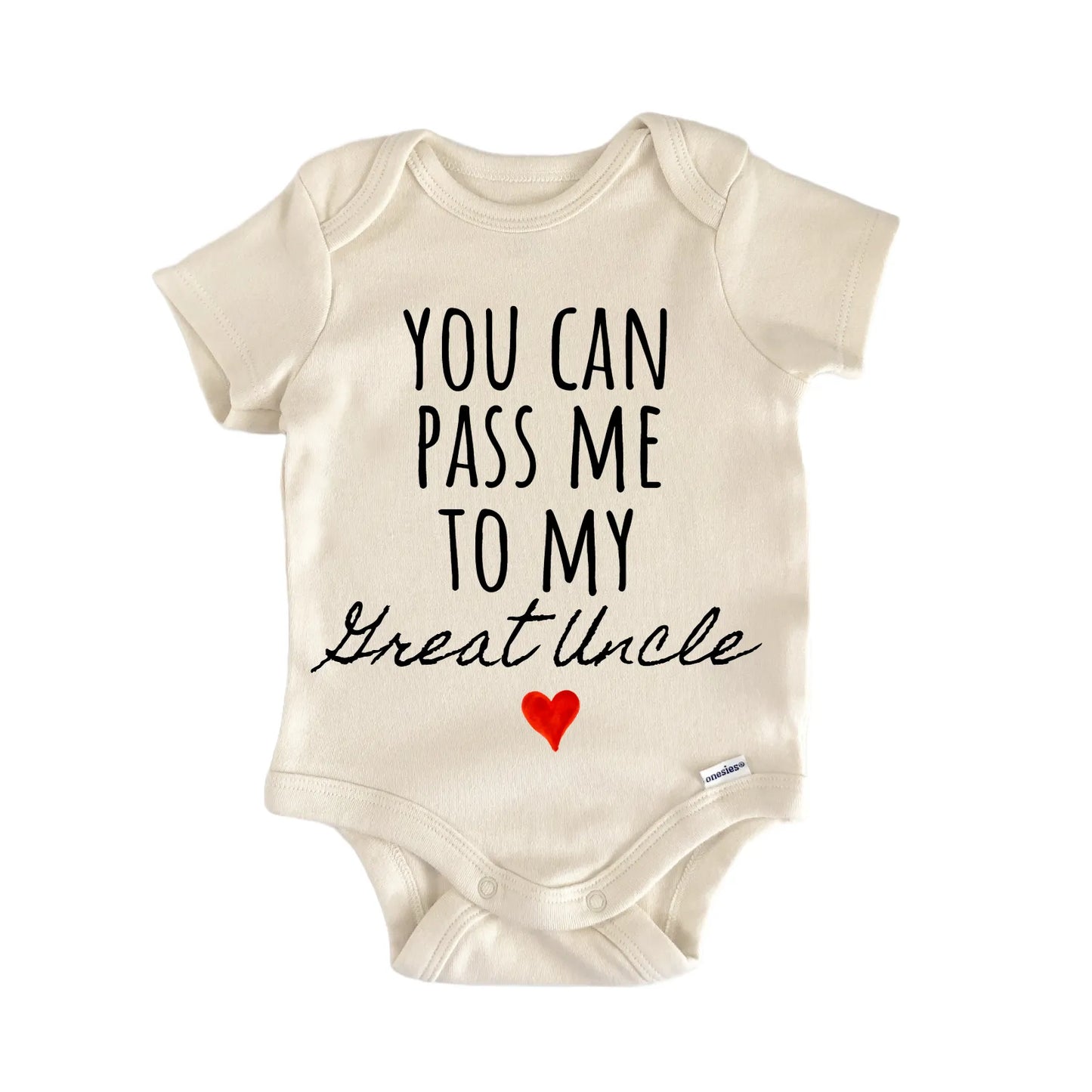 Great Uncle Announcement Baby Gift Baby Bodysuit