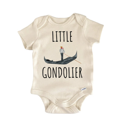 Gondolier Boat Italian Venice Italy Baby Gift Baby Bodysuit