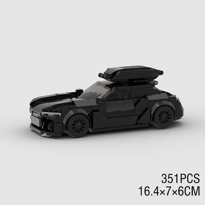 Sports Car Model Assembly Block Puzzle Toy