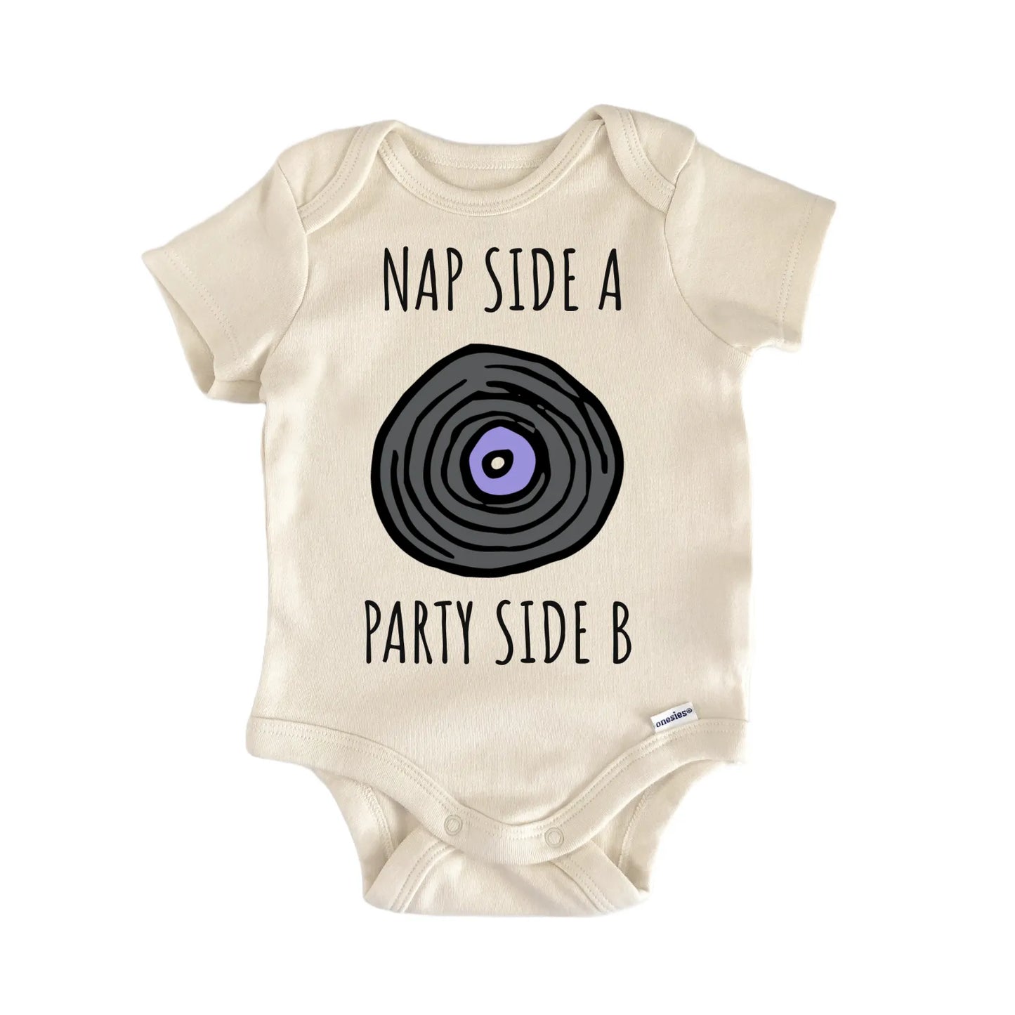 Vinyl Record Player Disc Baby Gift Baby Bodysuit