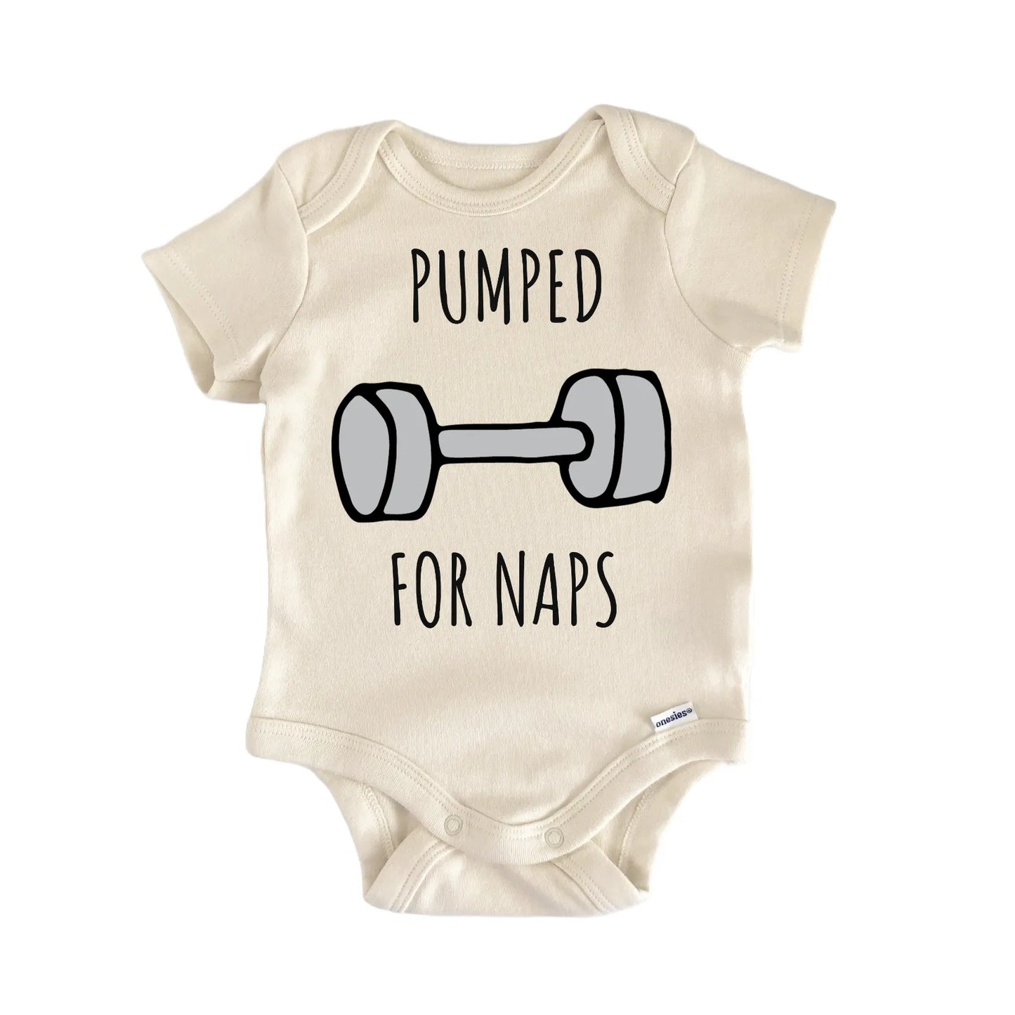Gym Pumped For Naps Fitness Baby Gift Baby Bodysuit