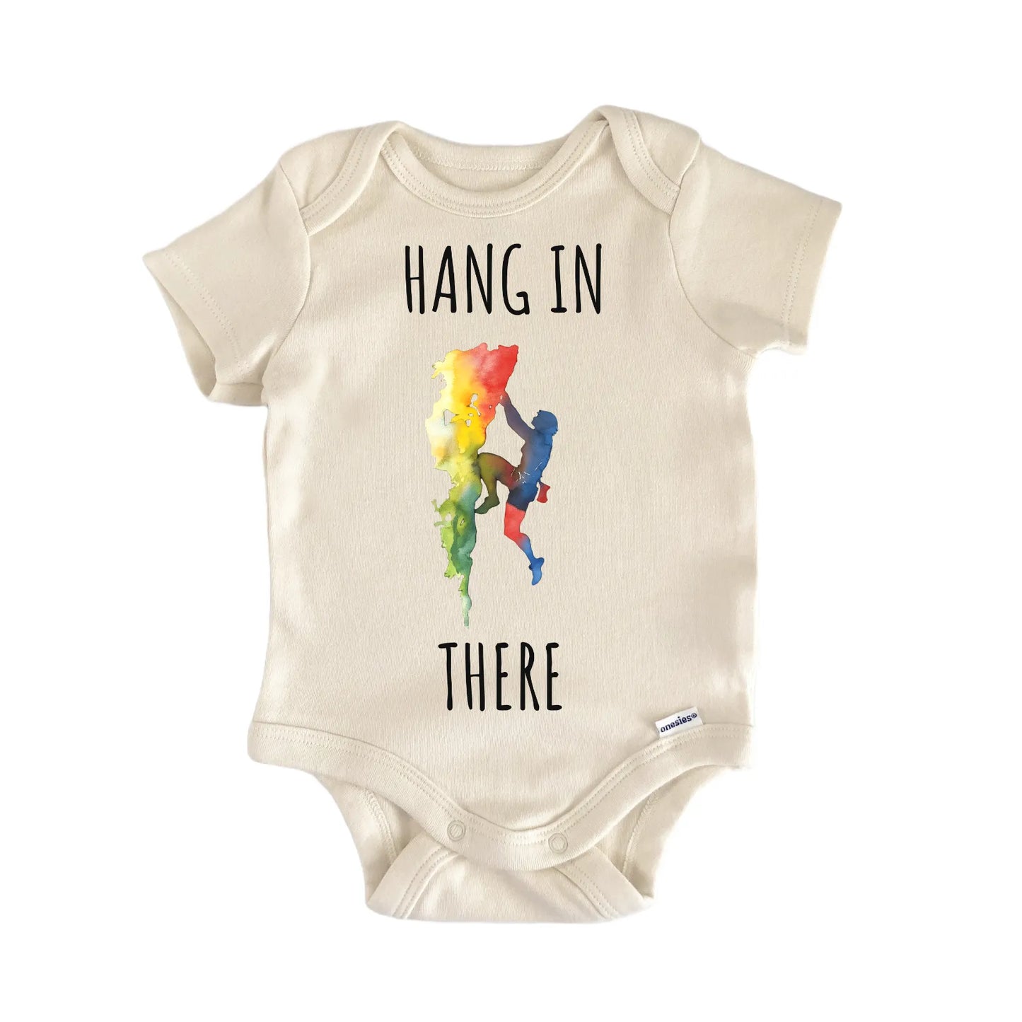 Rock Climbing Climber Baby Gift Baby Bodysuit
