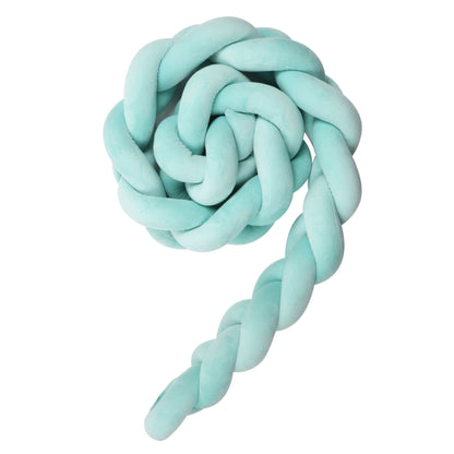 Knotted Long Pillow Three-strand Twist Spandex Bed Fence Baby