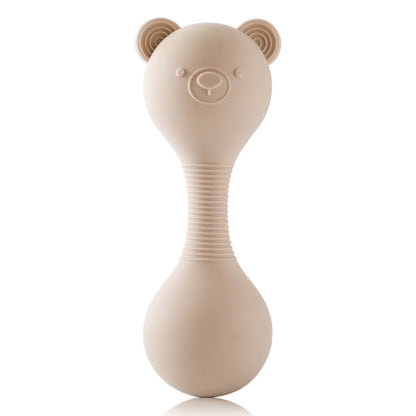 Silicone Sand Hammer Baby Grasping Nibbling Toy Enlightenment Music Sand Hammer Toy