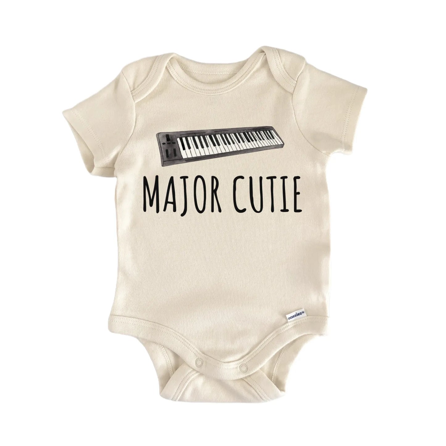 Electronic Keyboard Piano Major Baby Gift Baby Bodysuit