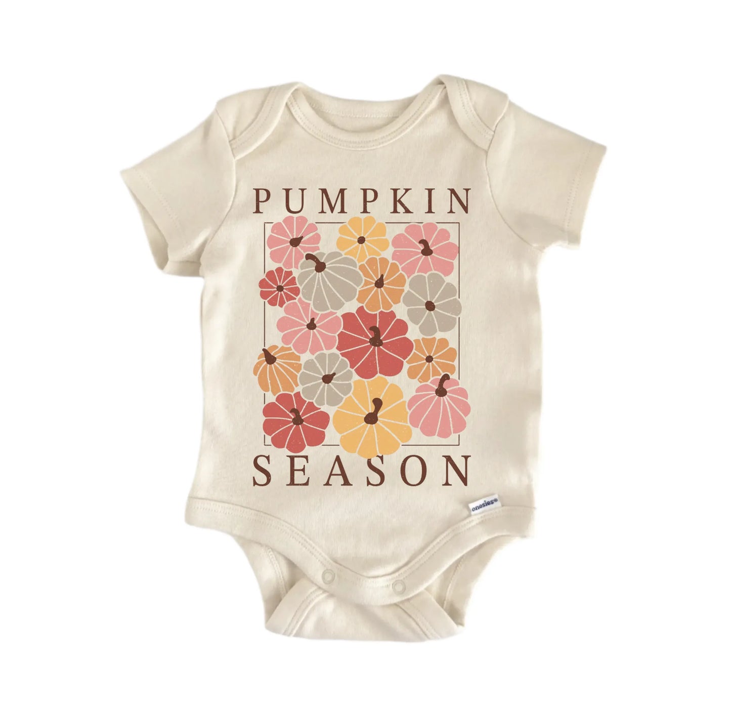 Pumpkin Season Fall Newborn Baby Onesie® Onesie®