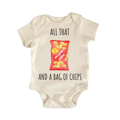 Potato Chips Potato Snack Baby Gift Baby Bodysuit