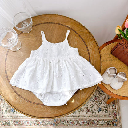 Ins Clothes For Babies Summer Baby Girl Jumpsuit Baby's Gown