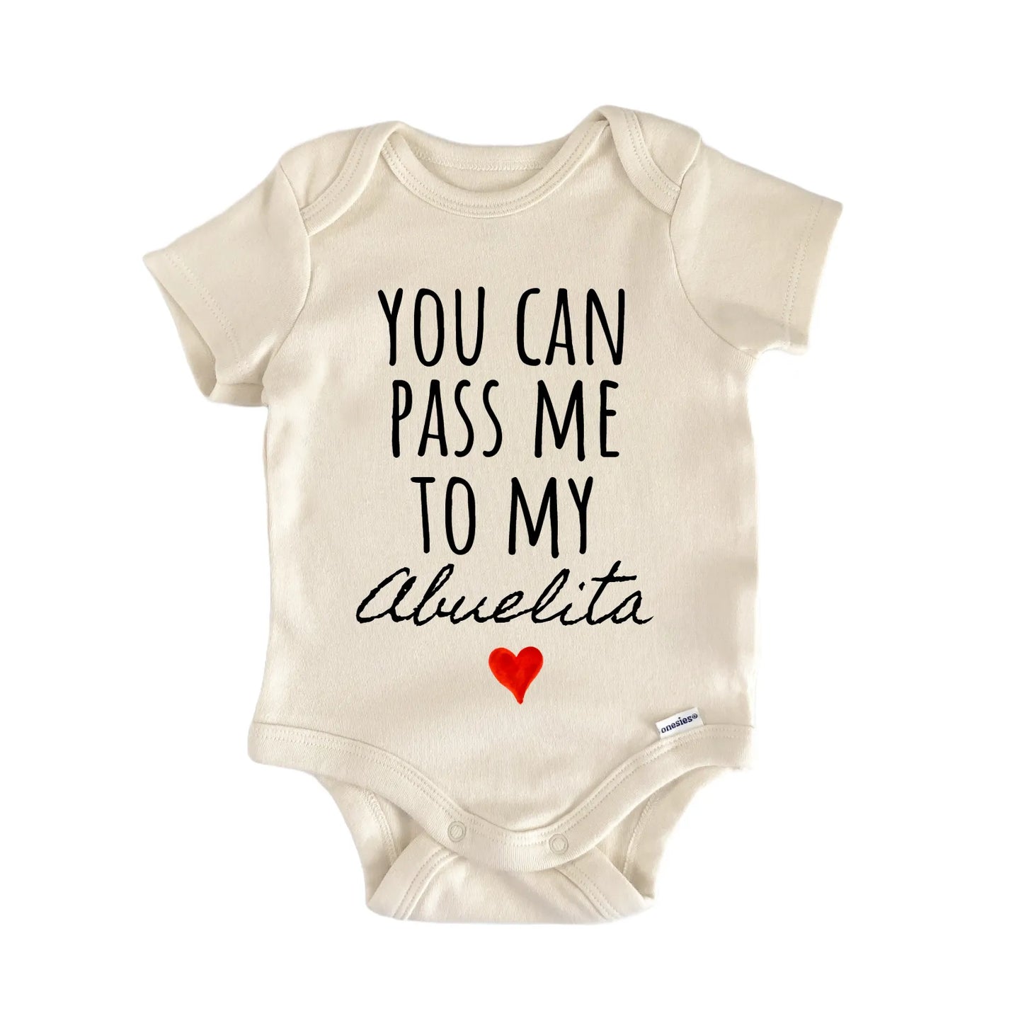 Abuelita Announcement Baby Gift Baby Bodysuit