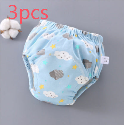 Baby Training Pants Washable 6-layer Gauze Diaper Cover Learning