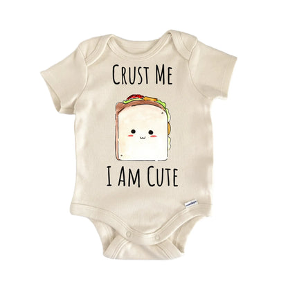 Sandwich Crust Deli Meat Slices Baby Gift Baby Bodysuit