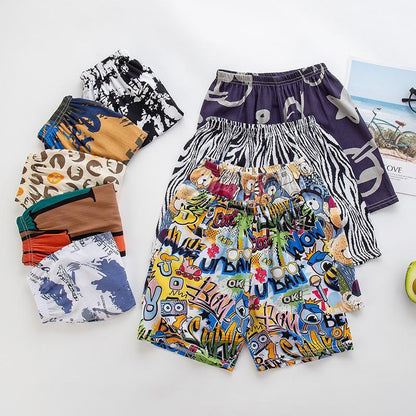 Beach Children's Shorts Cropped Loose Summer Thin