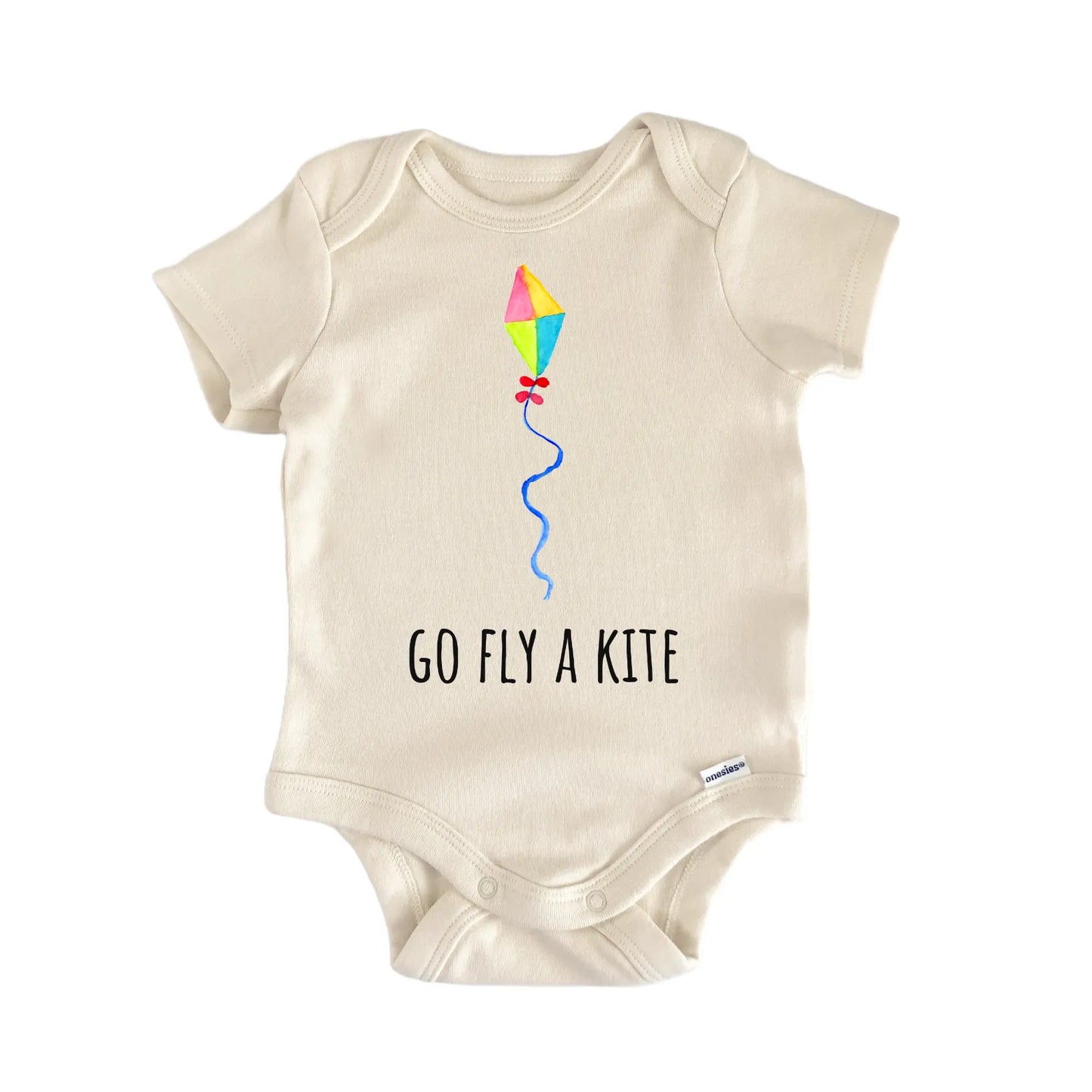 Fly A Kite Beach Summer Baby Gift Baby Bodysuit