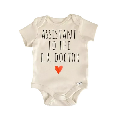 E.R. Er Doctor Nurse Newborn Baby Onesie® Onesie®