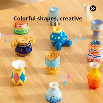 Children's Potter's Wheel Electric Clay Turntable Handmade Diy Toy