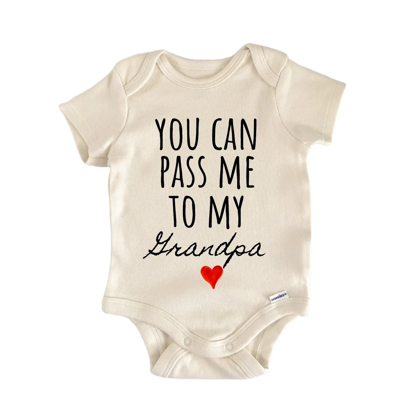 Grandpa Announcement Baby Gift Baby Bodysuit