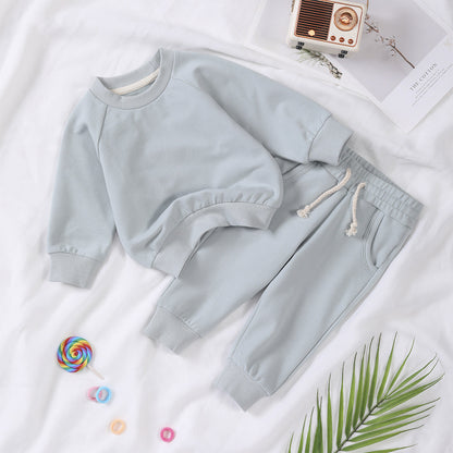 Children's Homewear Sweatshirt And Pants Set