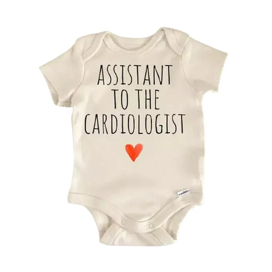 Cardiologist Doctor Heart Newborn Baby Onesie® Onesie®