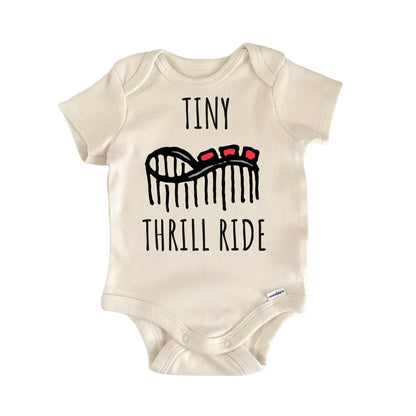 Theme Park Rollercoaster Thrill Infant Gift Baby Bodysuit