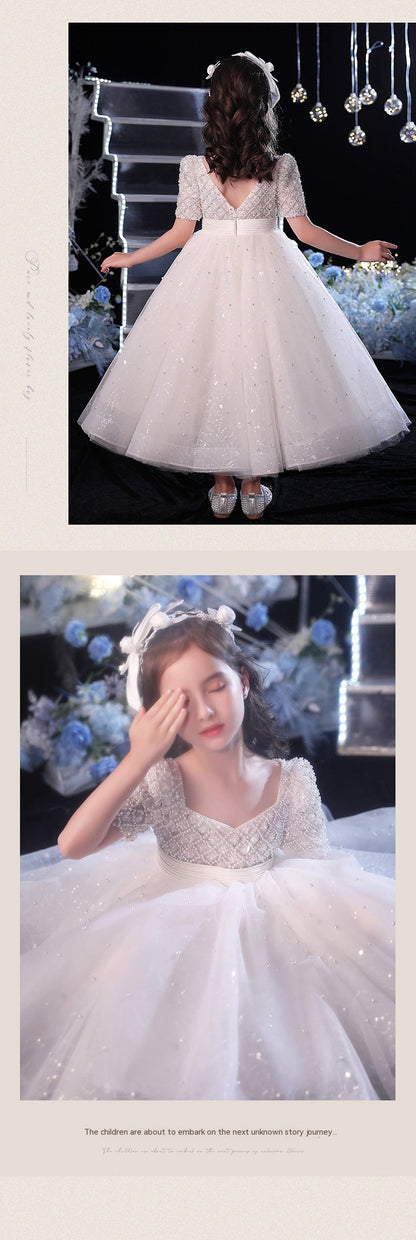 Flower Girl Wedding Dress for Kids Costume - # GIAA221410003