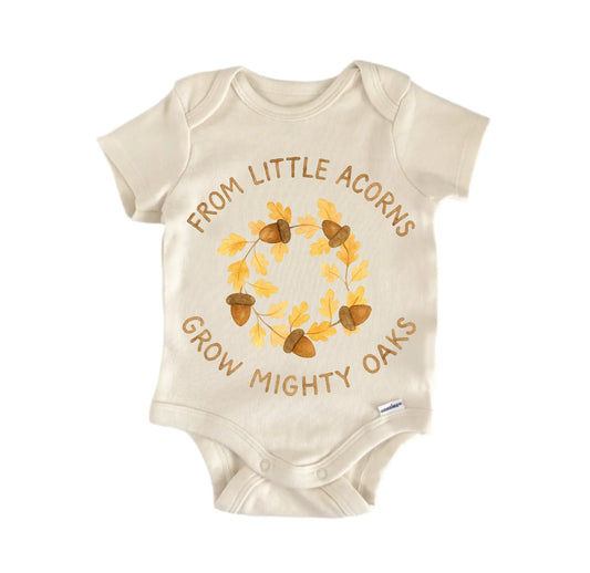 From Little Acorns Oak Newborn Baby Onesie® Onesie®