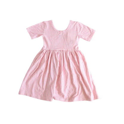 Gingham All Day Twirl Dress