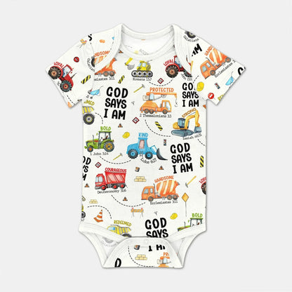 God Says I Am Boy BodySuit