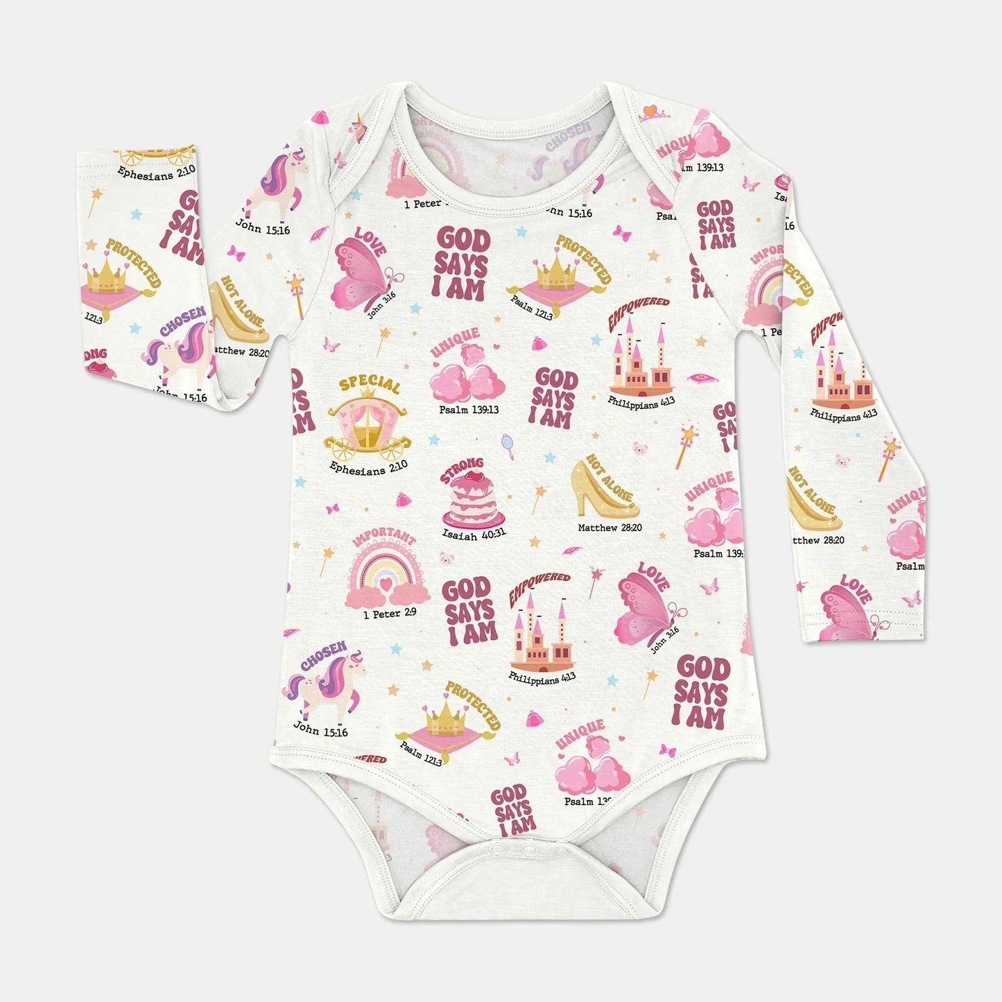 God Says I Am Girl BodySuit
