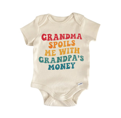 Grandma Grandpa Spoil Newborn Baby Onesie® Onesie®