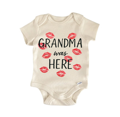Grandma Kisses Newborn Baby Onesie® Onesie®