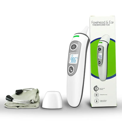 Health Care Baby Thermometer Digital Infrared IR LCD Baby Forehead and Ear Non-Contact Adult Body Fever Measurement Termometro - # BAGE61110002