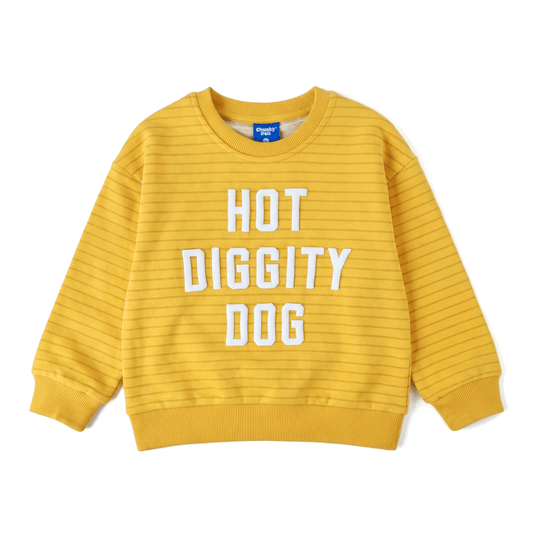 Hot Diggity Dog Kids Crewneck Sweater