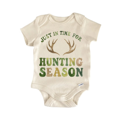 Hunting Season Time Deer Newborn Baby Onesie® Onesie®